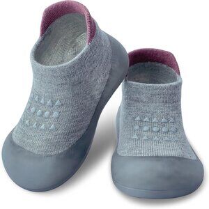 Elegant Non-Slip Baby Sneakers for Boys & Girls - Soft Cotton & Silicone Design
